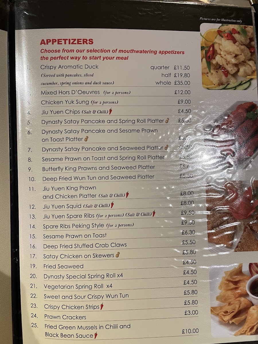 Menu - Dynasty Restaurant photo 4